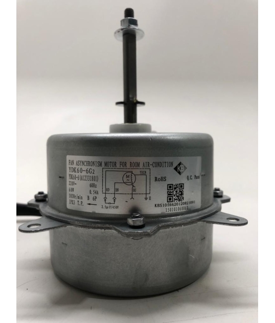 Motor ventilador condensadora Electrolux 18BTUS